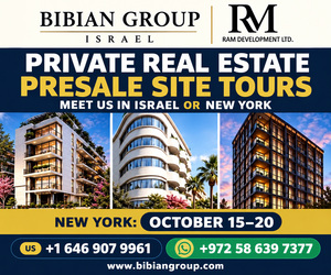 Bibian Group Israel presale site tours